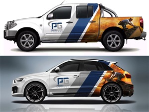 Signage Design by Allan Poe for Precision Gutters LTD. | Design #4535775