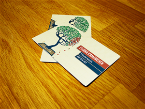 Business Card Design by Sajin for this project | Design: #4594673