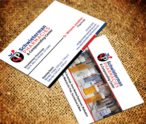 Visitenkarten-Design von Sarah Haroon für Schwieterman Pharmacy | Design: #4523748
