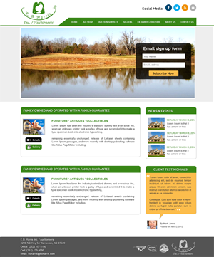 Wordpress Design by webxvision