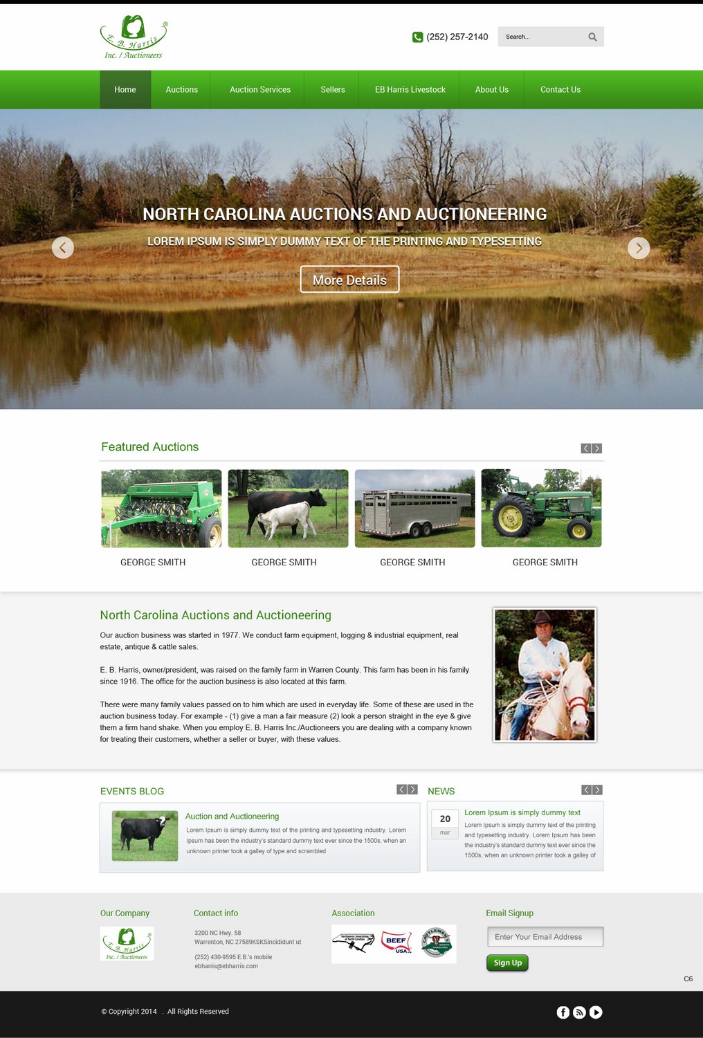 WordPress-Design von pb für AuctionServices.com, Inc. | Design #4531435