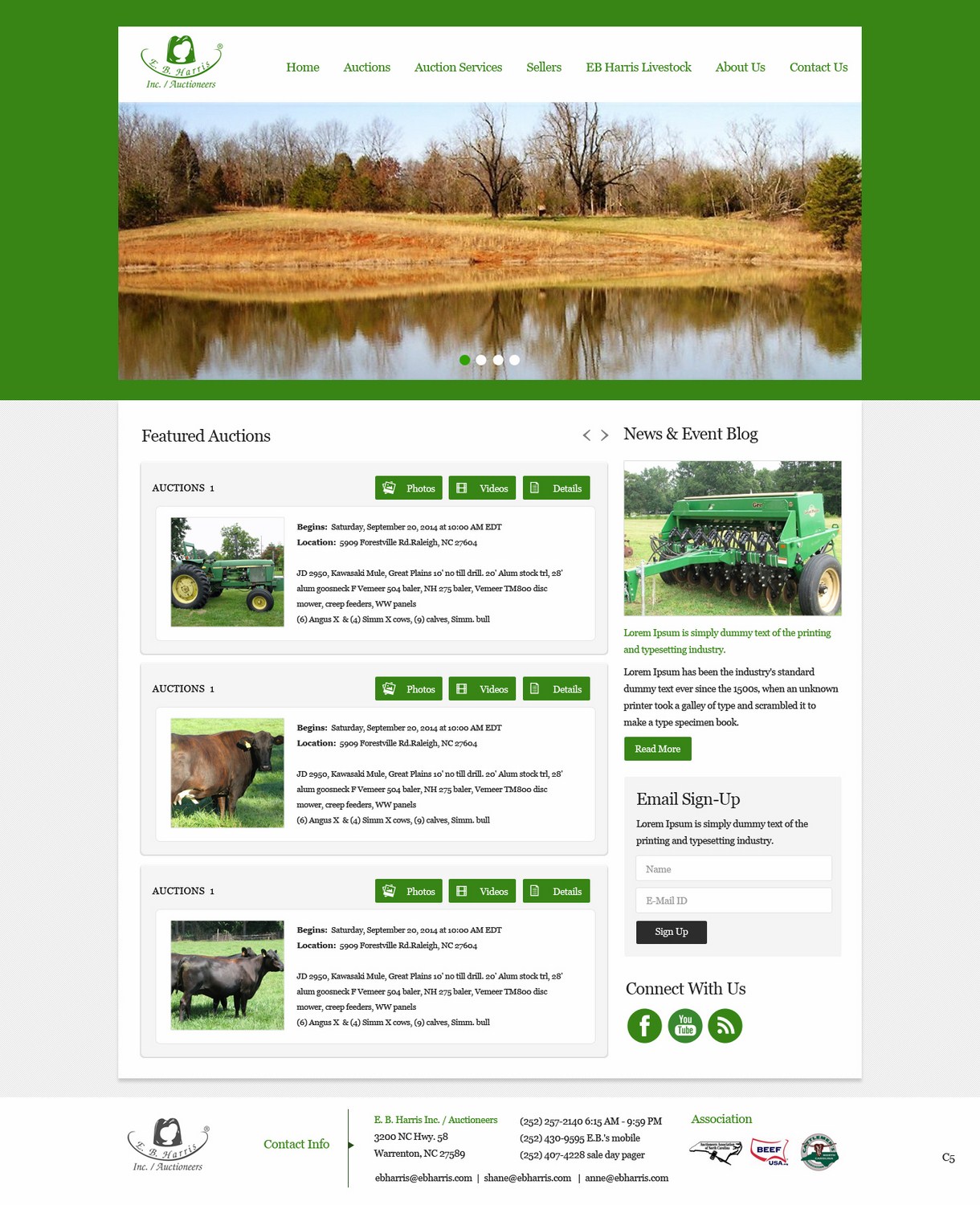 WordPress-Design von pb für AuctionServices.com, Inc. | Design #4534760