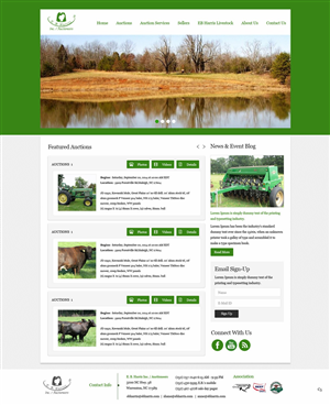 Diseño Wordpress por pb para AuctionServices.com, Inc. | Diseño #4534760