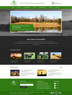Wordpress Design by pb for AuctionServices.com, Inc. | Design: #4534764