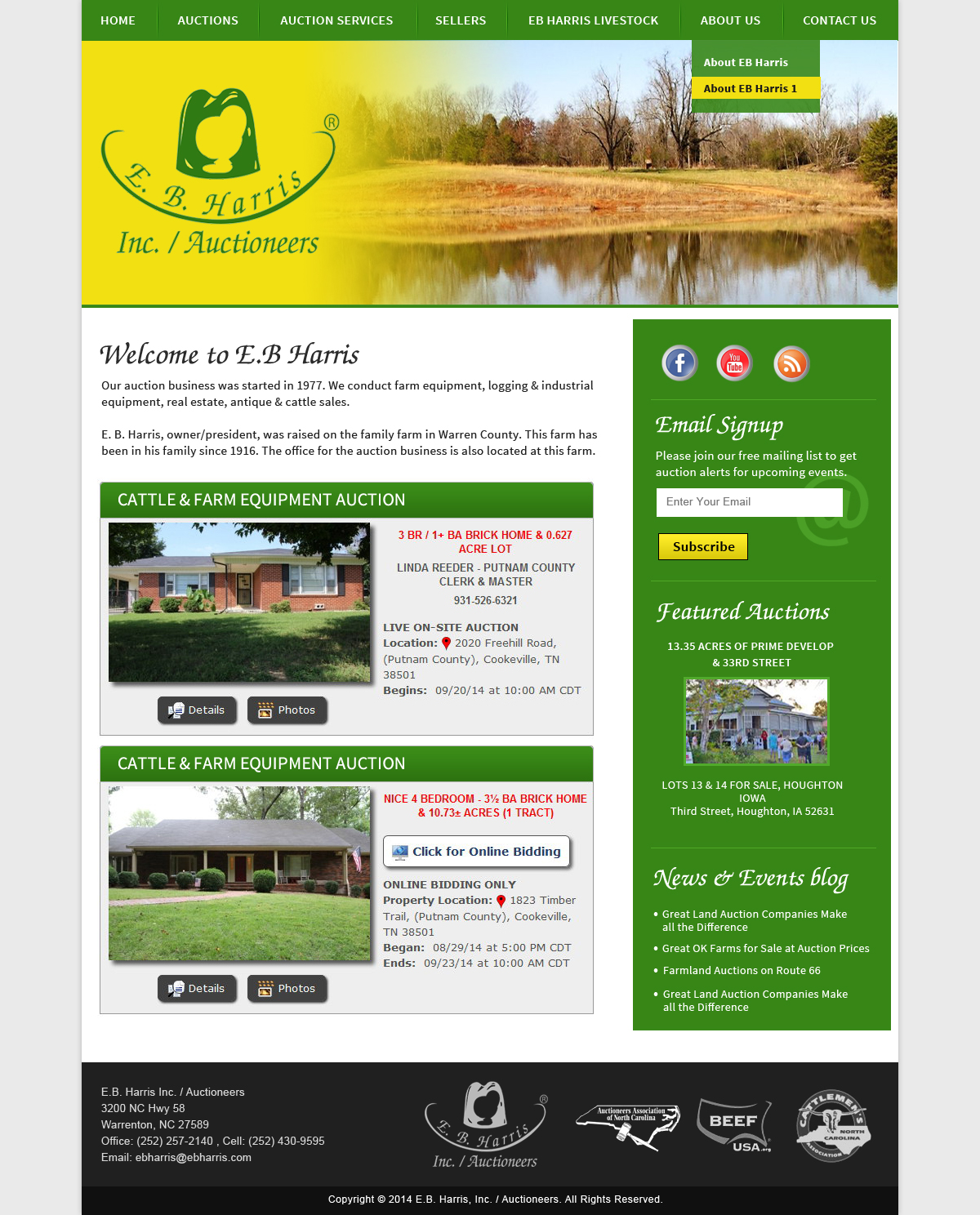 Wordpress Design by Creative X Designs for AuctionServices.com, Inc. | Design #4541997