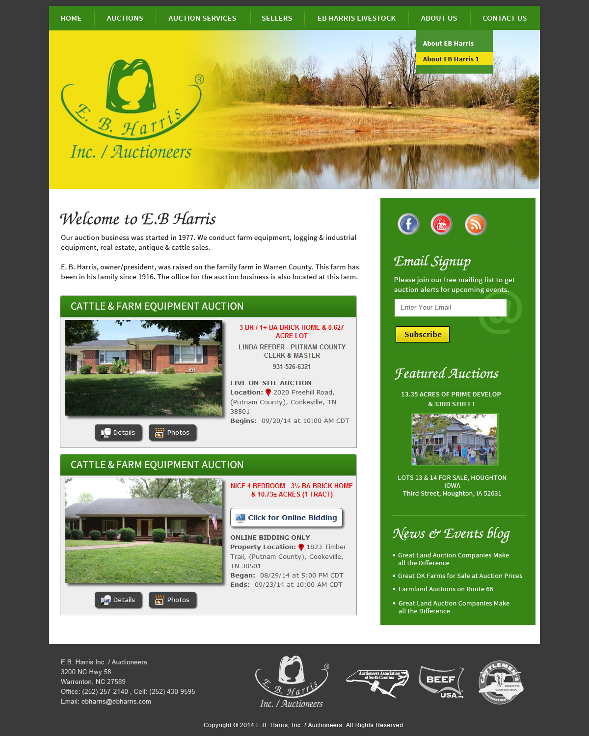 WordPress-Design von Creative X Designs für AuctionServices.com, Inc. | Design #4542301