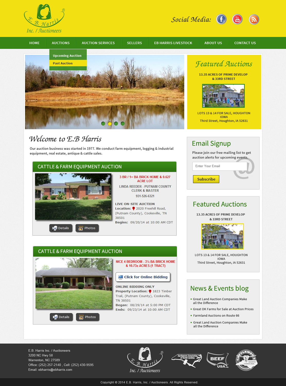Design Wordpress par Creative X Designs pour AuctionServices.com, Inc. | Design #4542678