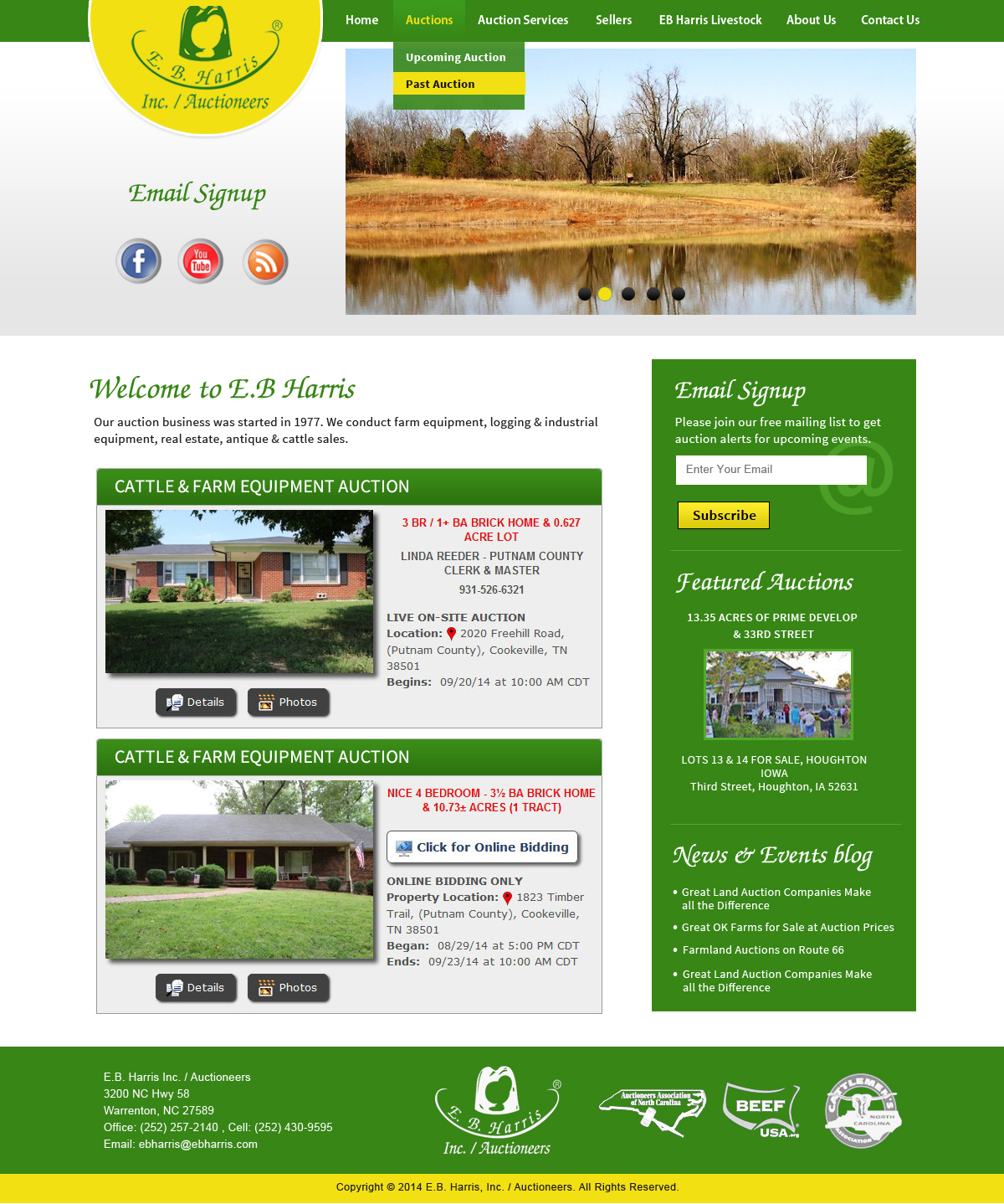 Wordpress Design by Creative X Designs for AuctionServices.com, Inc. | Design #4549859