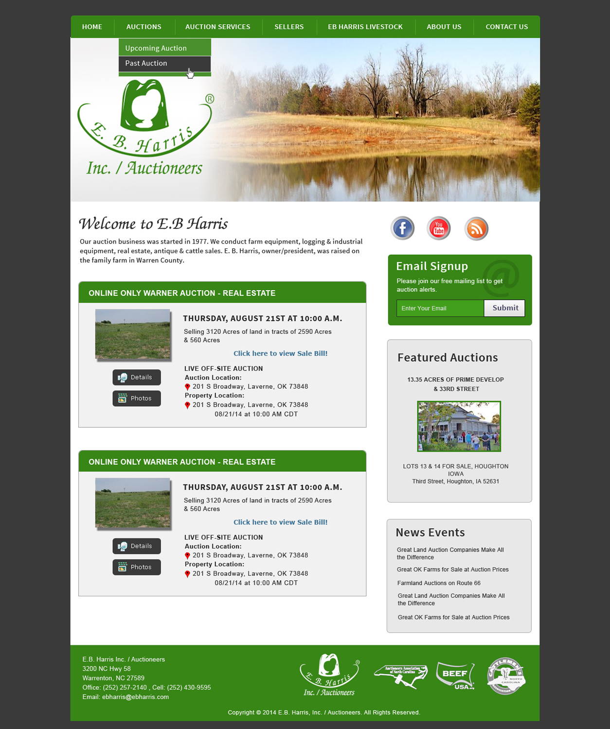 Wordpress Design by Creative X Designs for AuctionServices.com, Inc. | Design: #4551403
