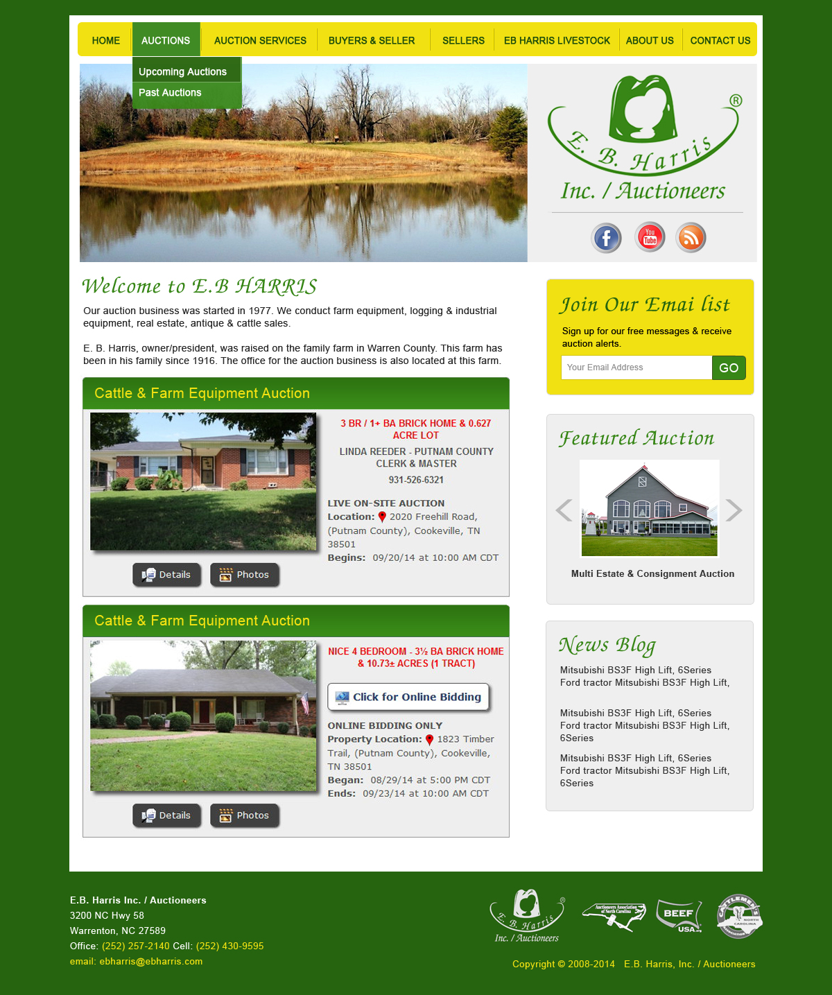 Wordpress Design by Creative X Designs for AuctionServices.com, Inc. | Design #4551533