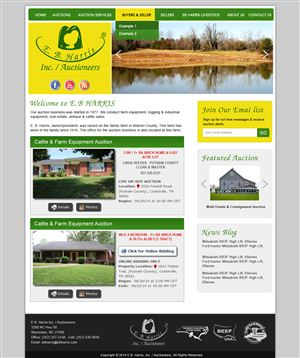 Wordpress Design by Creative X Designs for AuctionServices.com, Inc. | Design: #4555980