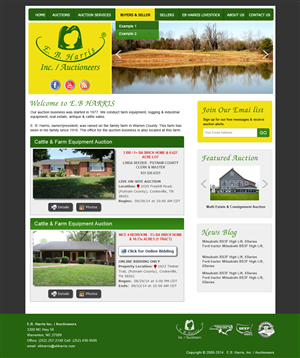 Wordpress Design by Creative X Designs for AuctionServices.com, Inc. | Design: #4556061