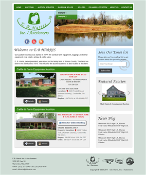 Wordpress Design by Creative X Designs for AuctionServices.com, Inc. | Design: #4556598