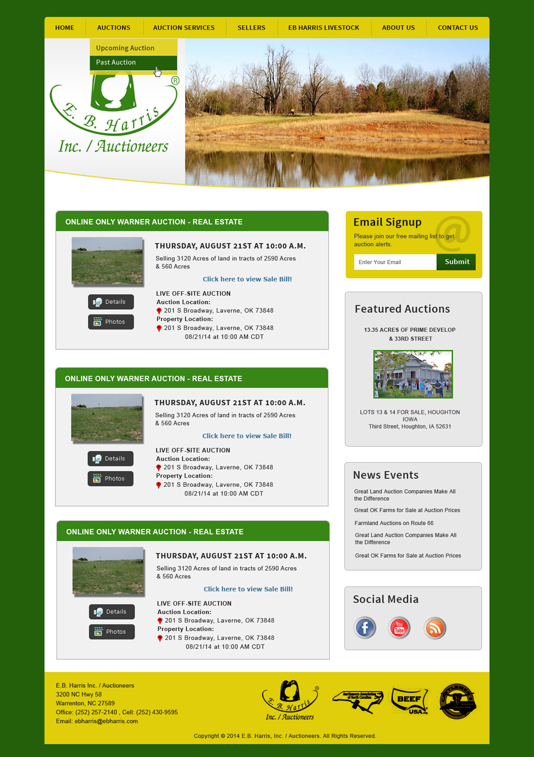 Wordpress Design by Creative X Designs for AuctionServices.com, Inc. | Design #4558906