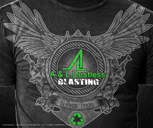 T-shirt Design by Aurelio III for A&L Dustless Blasting | Design: #4943444
