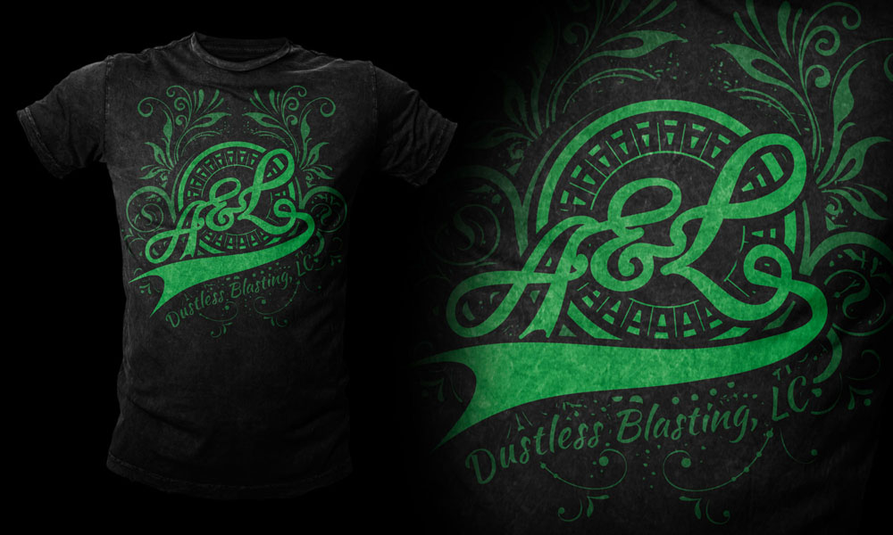 T-shirt Design by MangKepweng for A&L Dustless Blasting | Design #4892157