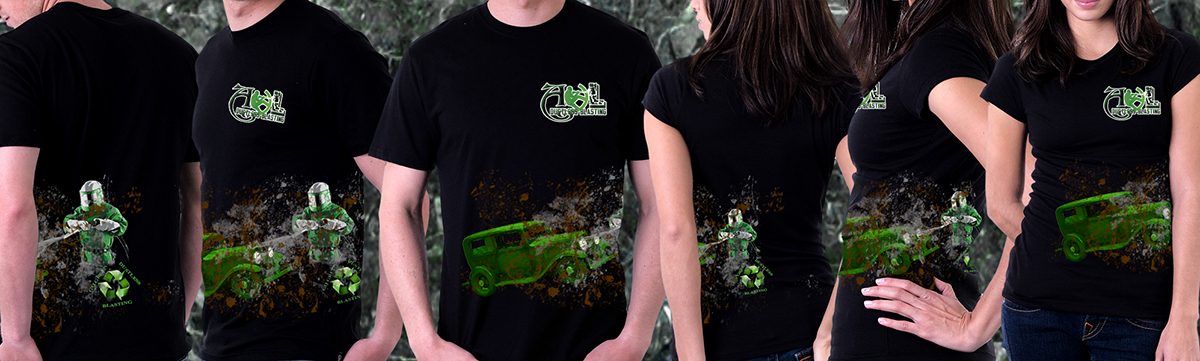 T-shirt Design by TZãrtz for A&L Dustless Blasting | Design #4949278