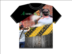 A&L Dustless Blasting T-shirt | Design de T-shirt par Javelin Studio