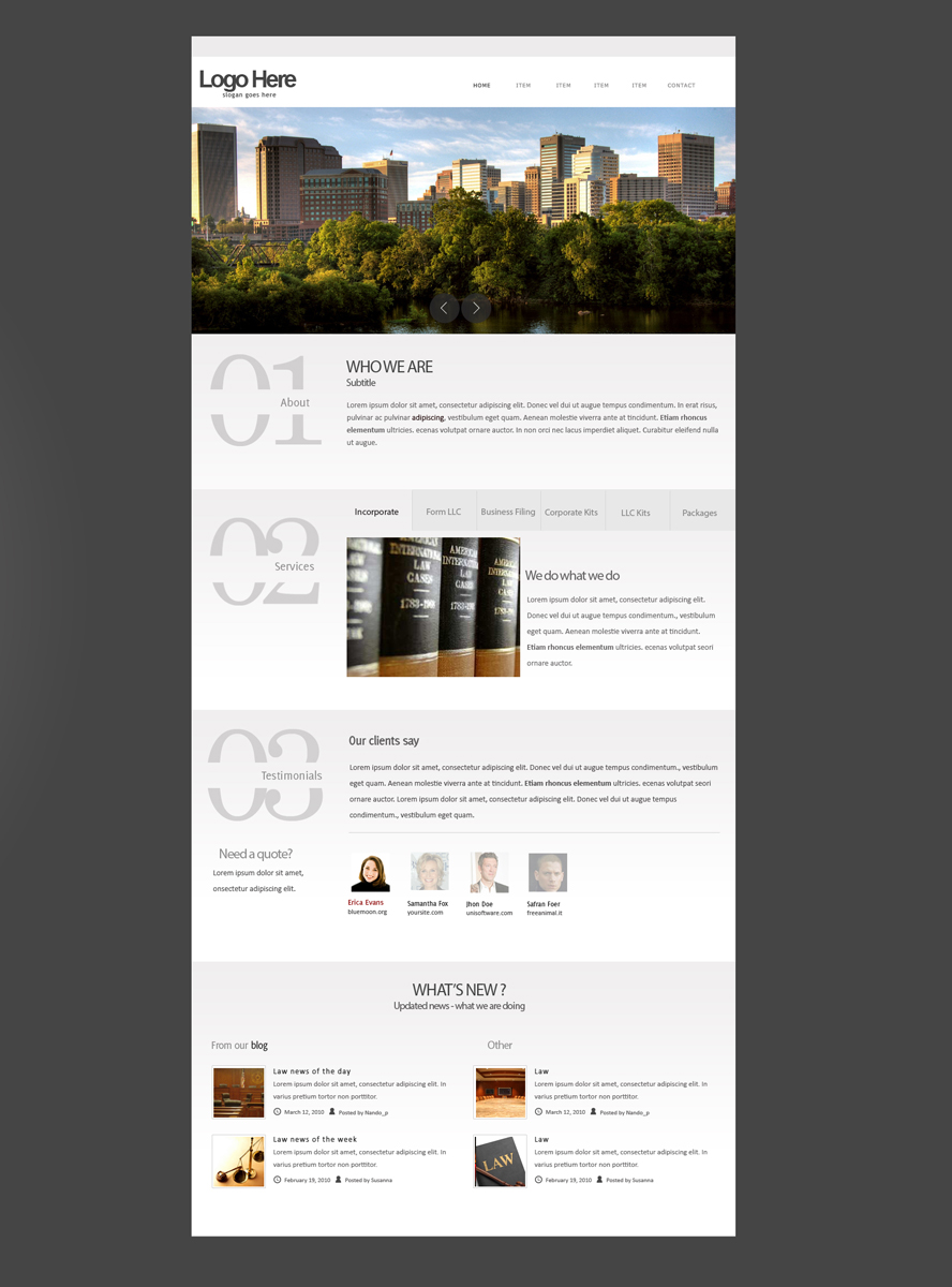 Diseño Wordpress por William Hodge para este proyecto | Diseño #1306841