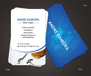 Business Card Design by Pixeleas for this project | Design: #4547879