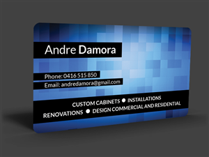 Business Card Design by  Artman for this project | Design: #4551060