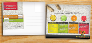 Environmentally friendly carpet cleaning postcard/flyer | Diseño de Postal por alessandroevge