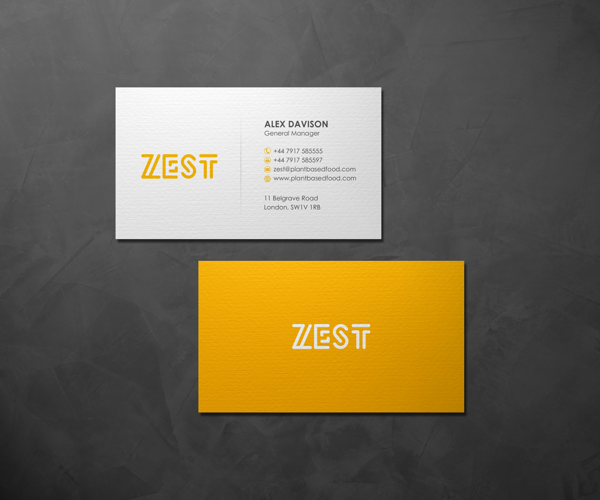 Diseño de Tarjeta de Presentación por logodentity para este proyecto | Diseño #4537437