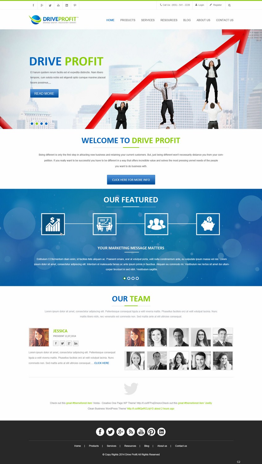 Web Design by pb for DriveProfit. LLC | Design #4534667