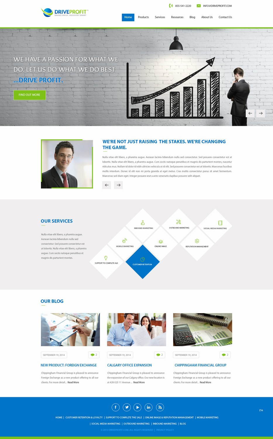 Web Design par pb pour DriveProfit. LLC | Design #4534670
