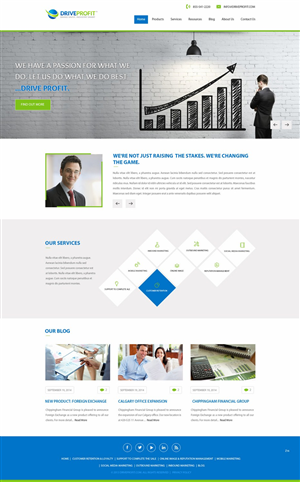 Web Design by pb for DriveProfit. LLC | Design: #4534670