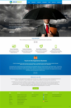 Web Design by pb for DriveProfit. LLC | Design: #4534672