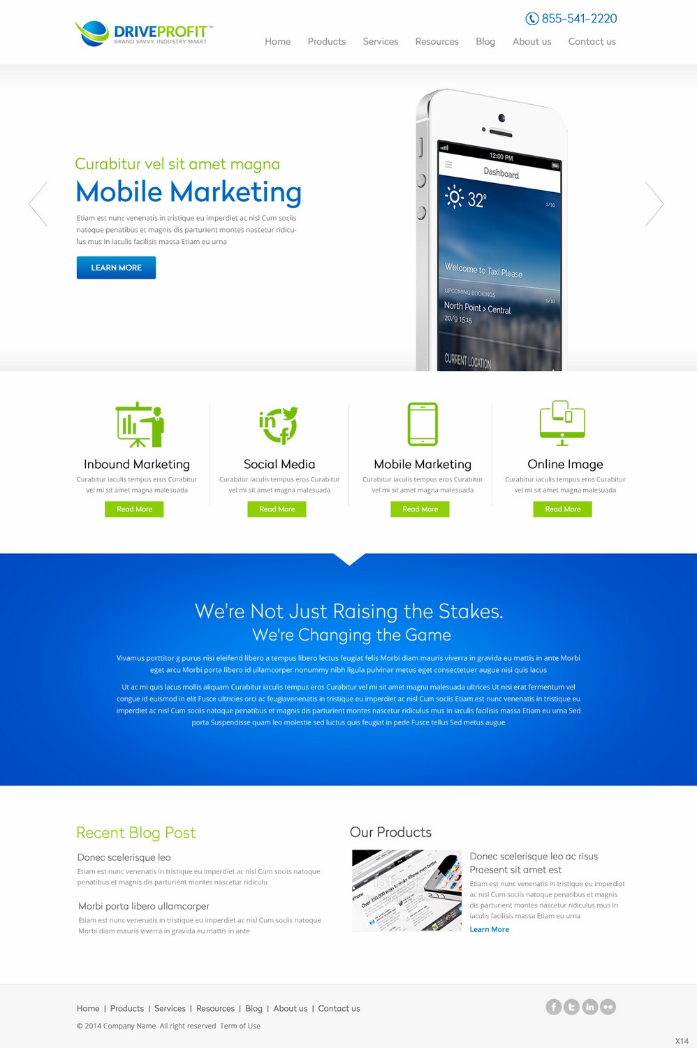 Web Design by pb for DriveProfit. LLC | Design #4534681