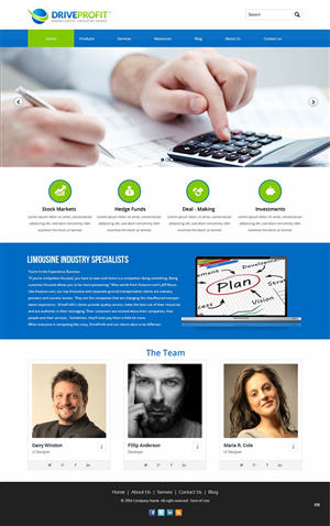 Web Design by pb for DriveProfit. LLC | Design: #4545673