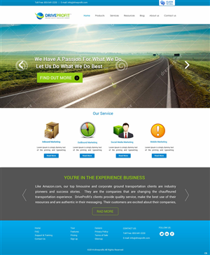 Web Design by pb for DriveProfit. LLC | Design: #4545674