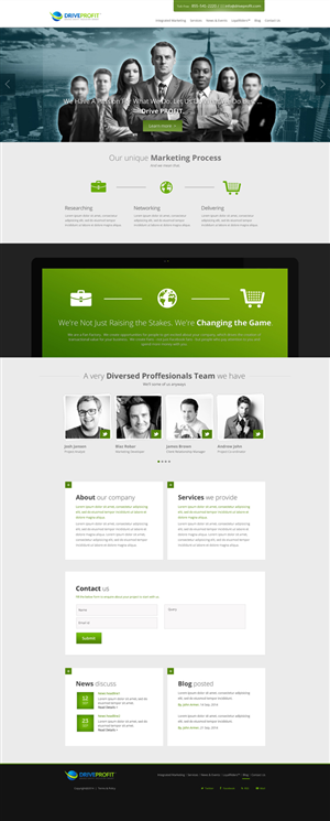 Diseño Web por UniqueDesignz para DriveProfit. LLC | Diseño: #4538786