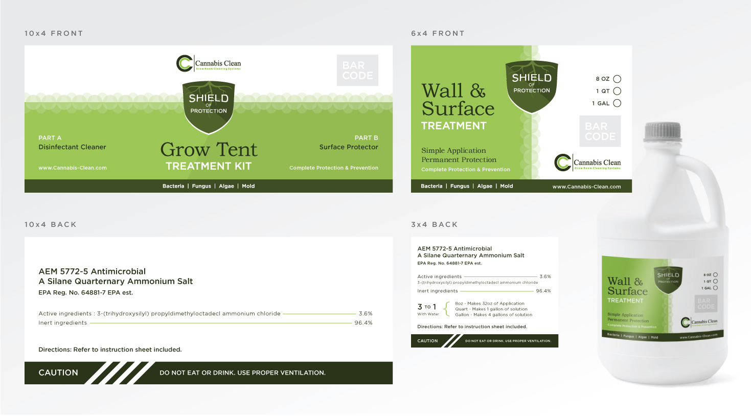 Label Design by mksauce23 for Cannabis Clean | Design #4623919