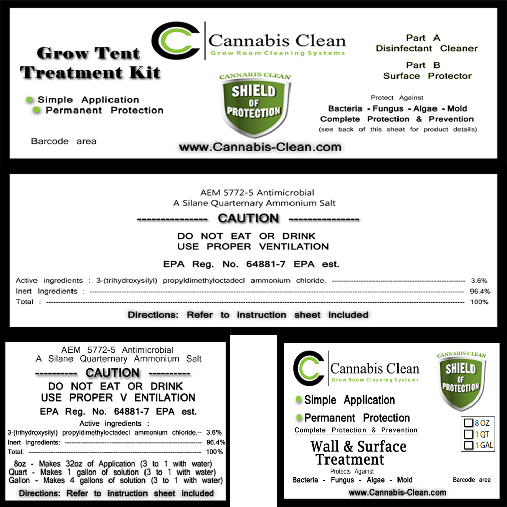 Label Design by lahiruashan9 for Cannabis Clean | Design #4604410