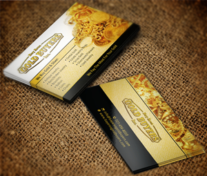 Gold Buyer Business Card | Business Card Design by MT