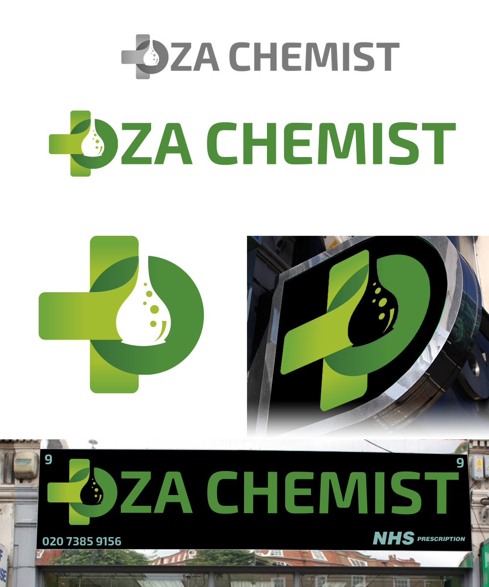 Logo Design by StudioD™ for Oza Chemist Ltd | Design #6065805