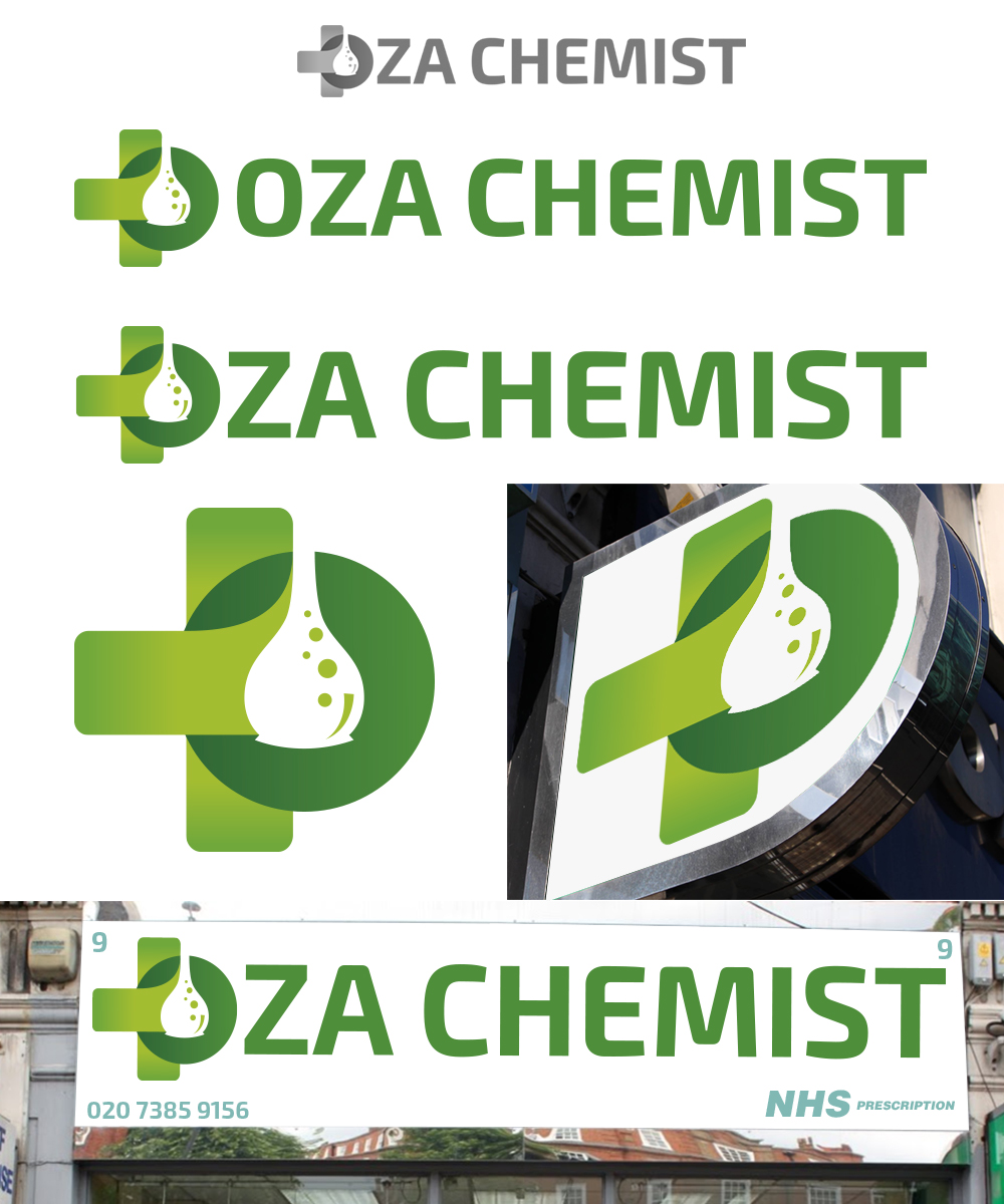 Logo-Design von StudioD™ für Oza Chemist Ltd | Design #6114245