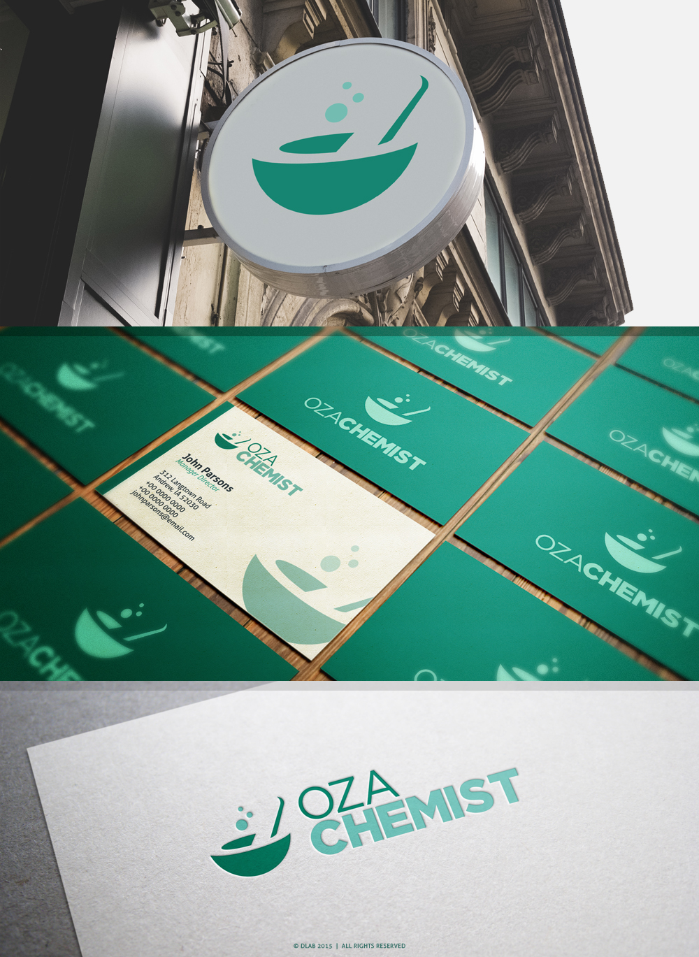 Logo Design by DLab™ for Oza Chemist Ltd | Design #6365781
