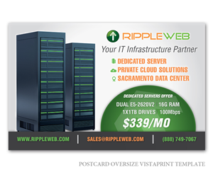 Postcard Design by LTC design for Ripple Web | Design: #4642724