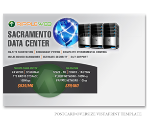 Postcard Design by LTC design for Ripple Web | Design: #4644932