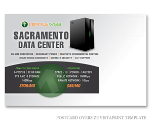 Postcard Design by LTC design for Ripple Web | Design: #4645353