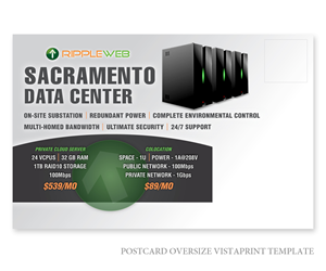 Postcard Design by LTC design for Ripple Web | Design: #4651253