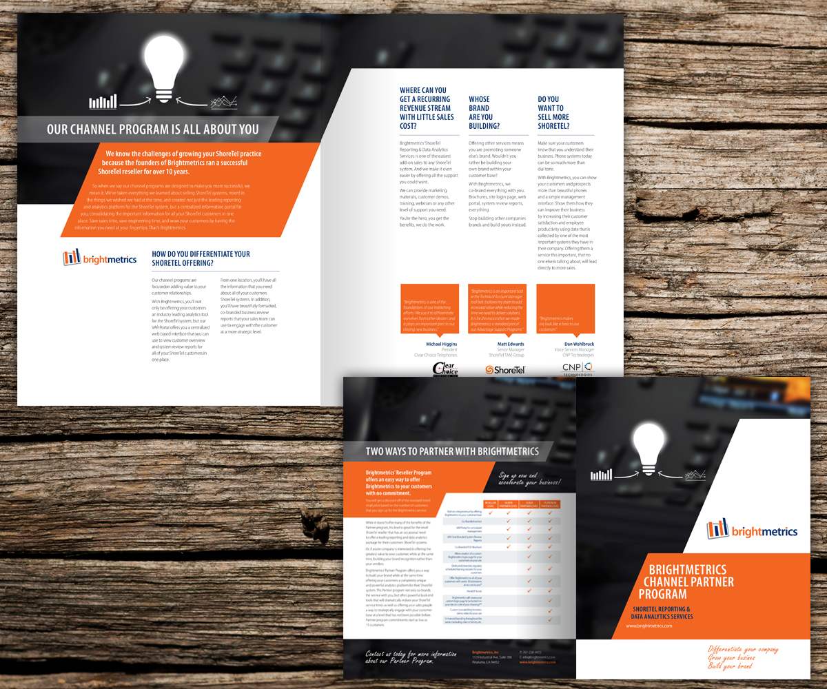 Brochure Design by Beckon Designs for this project | Design: #4574147