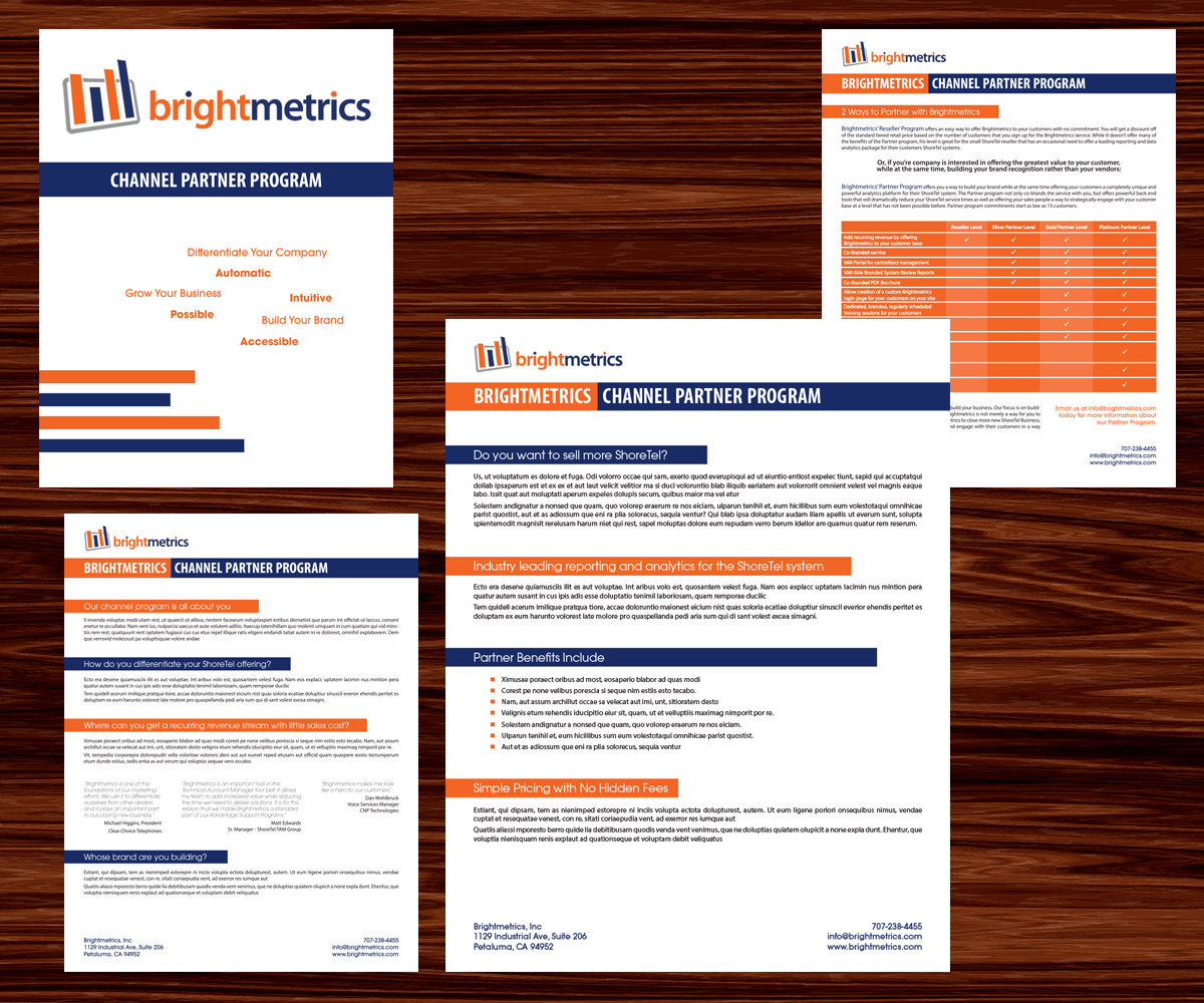 Brochure Design by Augie Design for this project | Design #4595303
