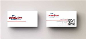 Business Card Design by AwsomeD for Dominant Moving Systems | Design: #4539824