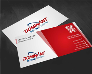 Business Card Design by AwsomeD for Dominant Moving Systems | Design: #4539828