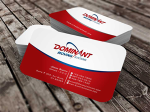 Business Card Design by szabist for Dominant Moving Systems | Design: #4539805
